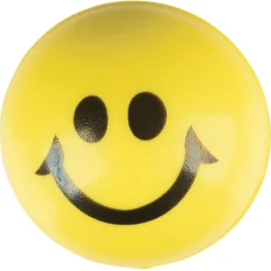 Squeeze Smiley Face Stress Balls - Set of 12