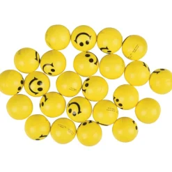Squeeze Smiley Face Stress Balls - Set of 12