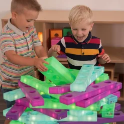 Stack & Build Glow Blocks - Set of 9