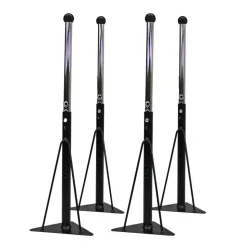 Standard Ball Glide Legs for Activity Tables in Black - 4 Pack