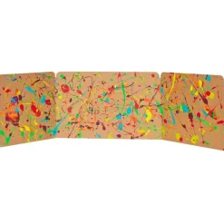 Standard Privacy Shields - Set of 12 - 4 Group Colors - Star & Swirl - Matte