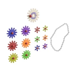 STEAM Chain and Gears Set: 79 Pieces