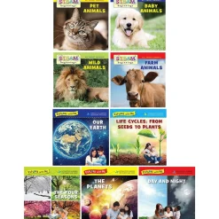 STEAM Exploration Board Books, Set of 9