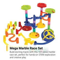 STEM Mega Marble Race 101 Pieces