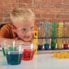 Steve Spangler Science® Large Plastic Test Tubes with Caps and Rack - 6 test tubes, 1 rack