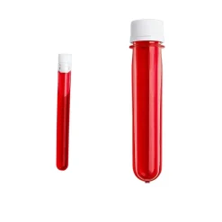 Steve Spangler Science® Large Plastic Test Tubes with Caps and Rack - 6 test tubes, 1 rack