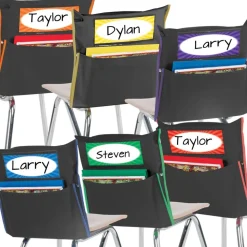 Store More® Black Grouping Chair Pockets - Set of 6