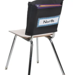 Store More® Deep-Pocket Chair Pockets -6 Pack - Black