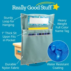 Store More® Deluxe Dual Storage Deep Pocket Chair Pocket - Calm and Cool