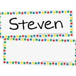 Store More® Grouping Chair Pockets - 8 chair pockets, 8 name tags