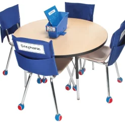 Store More® Grouping Chair Pockets - 8 chair pockets, 8 name tags