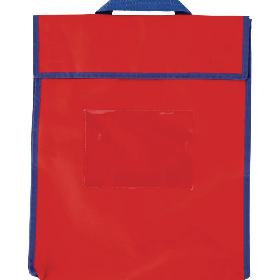 Store More® Large Book Pouches - Primary Colors - Set Of 4