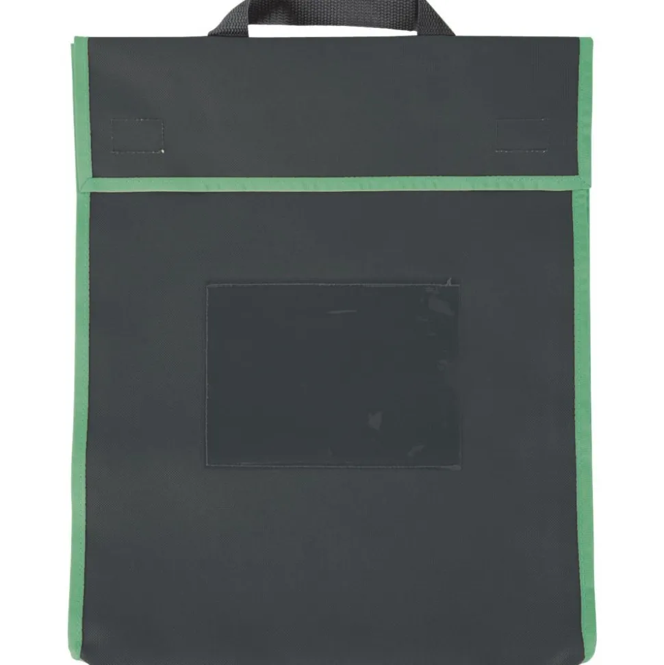 Store More® Large Book Pouches - Black With Neon Trim- Set of 36