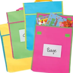 Store More® Large Book Pouches - Neon Multicolor - Set Of 36