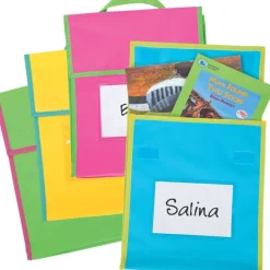 Store More® Medium Book Pouches - Neon Multicolor - Set Of 36