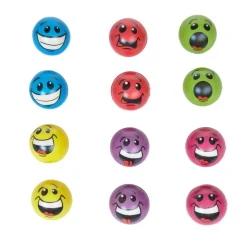 Stress Silly Face Balls - 12 balls