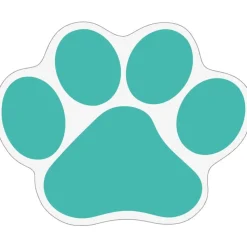Student Name Paw Print Magnets - 32 magnets