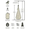 Student Swing Chair - 100% Organic Cotton including Suspension