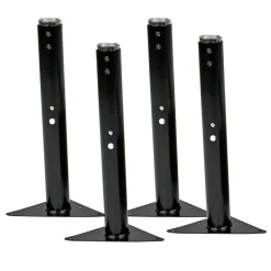 Super Legs for Activity Tables in Black - 4 Pack