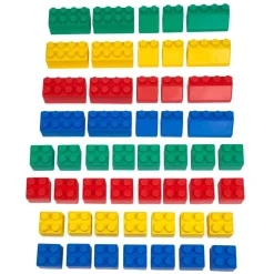Super Soft Edublocks - 50 Pieces