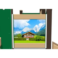Swiss Chalet (Inground Mount)