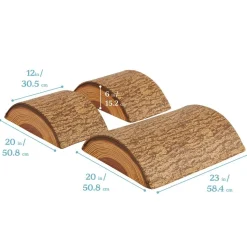 SZ Tree Log Roll - 3 Pieces