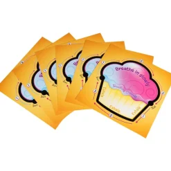 Tactile Breathing Copecake Cards