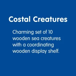 Tender Leaf® Coastal Creatures - 10pcs w display