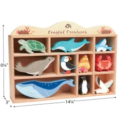Tender Leaf® Coastal Creatures - 10pcs w display