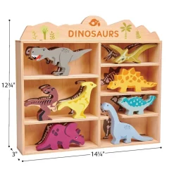 Tender Leaf® Dinosaurs Blocks - 8pcs w/ display