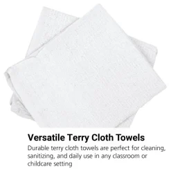Terry Cloth Towels, Set of 60