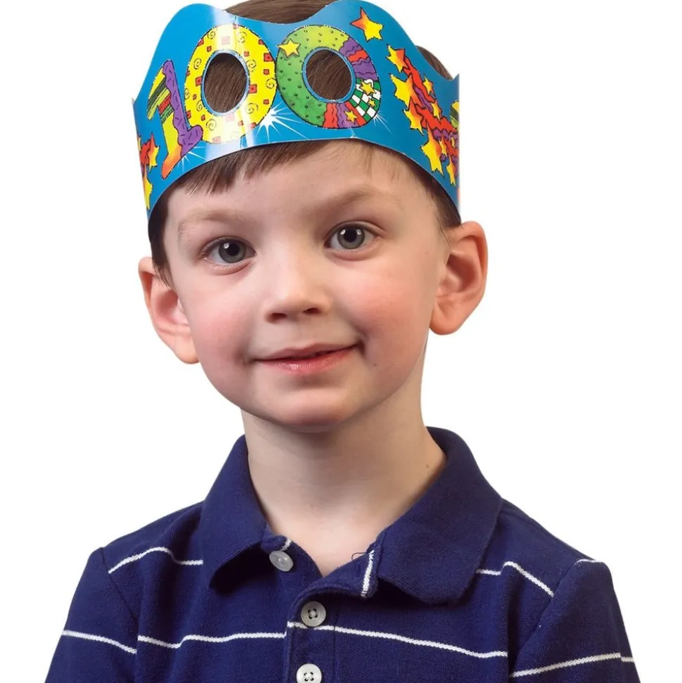100th Day Crown - 24 per pack