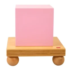 The Stand for The Pink Tower