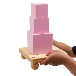The Stand for The Pink Tower