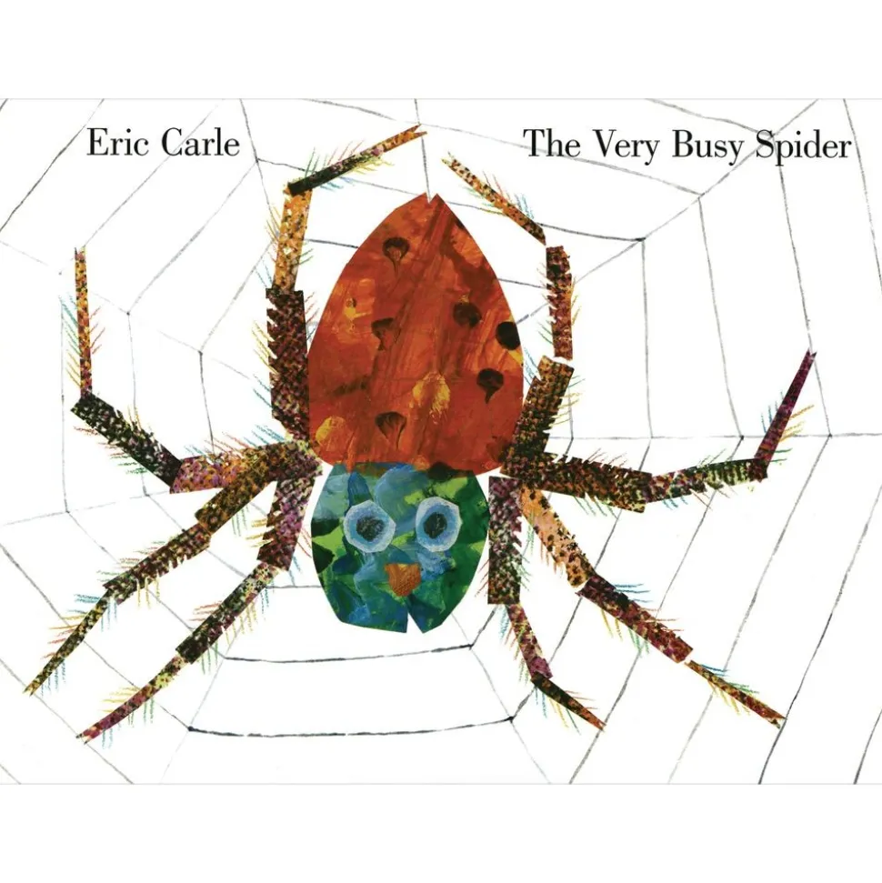 The Very Busy Spider by Eric Carle - Hardcover