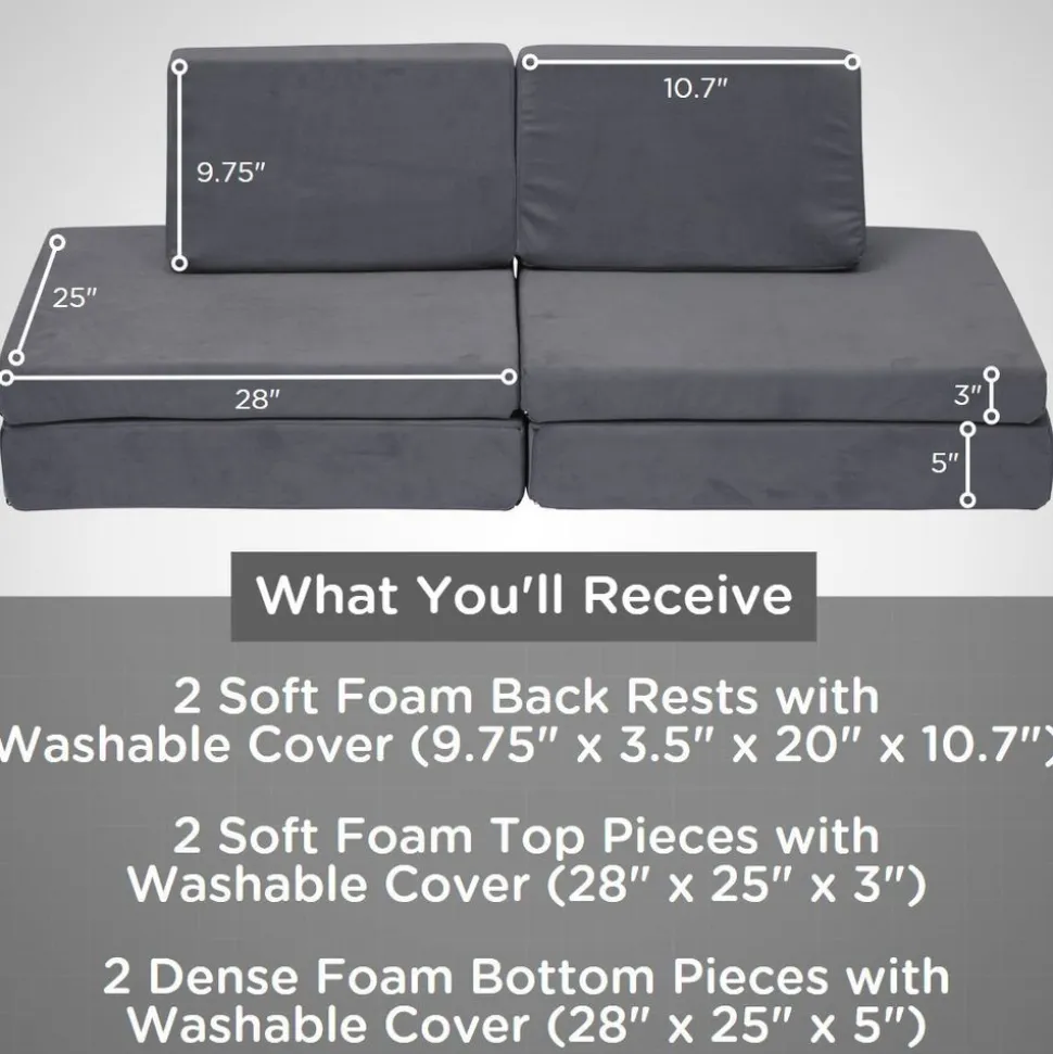The Whatsit Modular Sofa - Gray