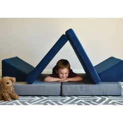 The Whatsit Modular Sofa - Gray/Navy
