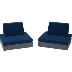 The Whatsit Modular Sofa - Gray/Navy