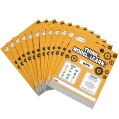 Think. Model. Learn.™ Grades 2-3 2-Pocket Folder - Set of 12