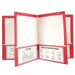 Think. Model. Learn.™ Grades 4-5 4-Pocket Folder - Set of 12