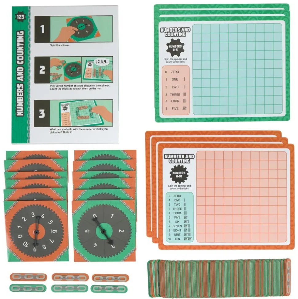 Think. Model. Learn.™ Math Center - PreK-TK - Numbers and Counting