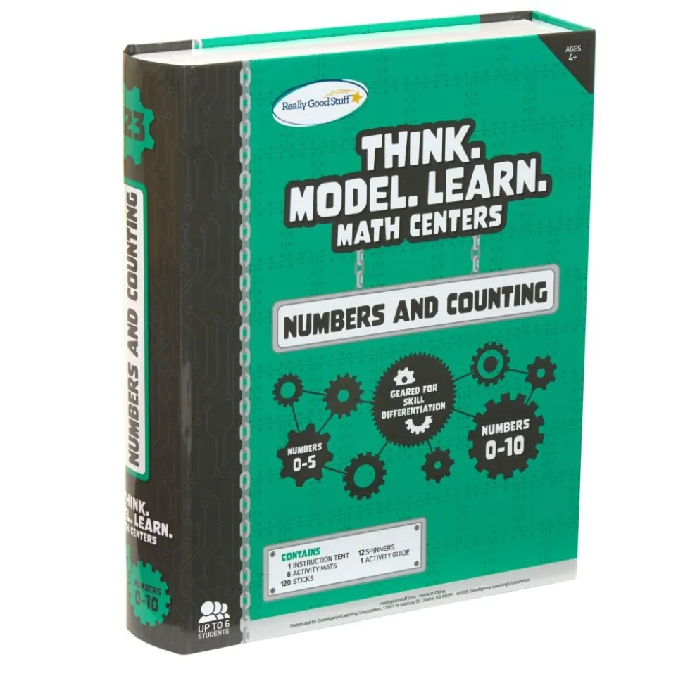 Think. Model. Learn.™ Math Center - PreK-TK - Numbers and Counting