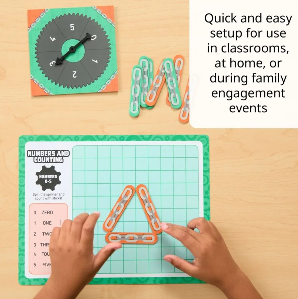 Think. Model. Learn.™ Math Center - PreK-TK - Numbers and Counting