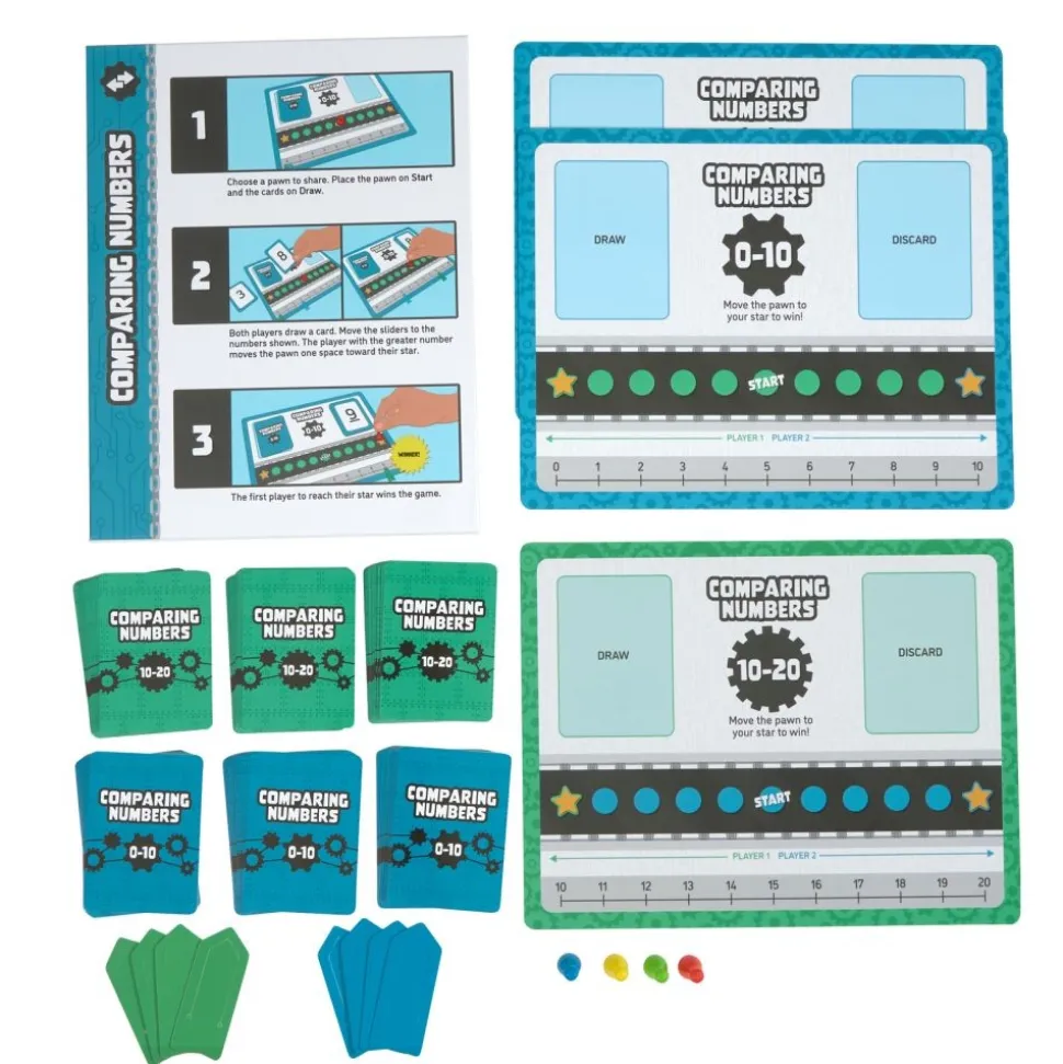 Think. Model. Learn.™ Math Center - K-1 - Comparing Numbers