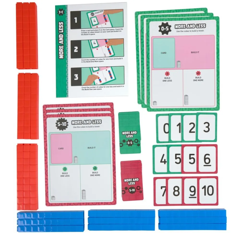 Think. Model. Learn.™ Math Center - PreK-TK - More and Less