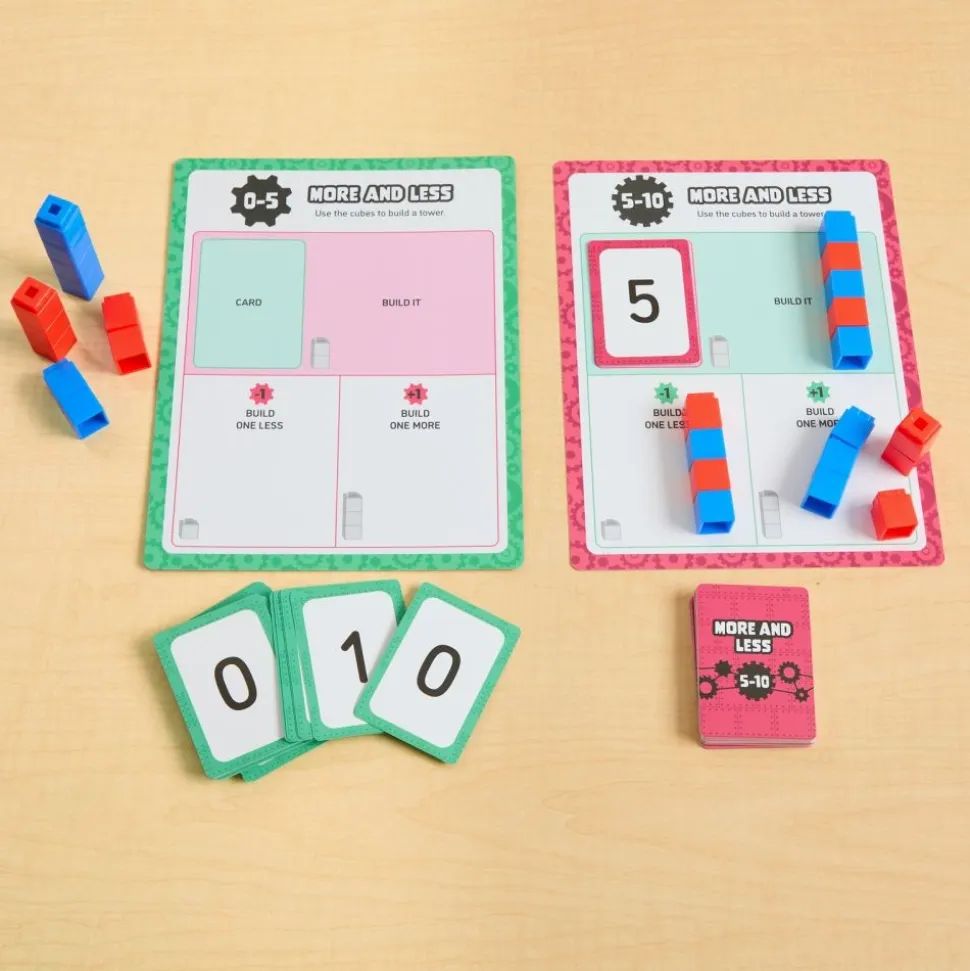 Think. Model. Learn.™ Math Center - PreK-TK - More and Less
