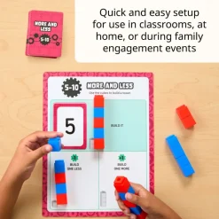 Think. Model. Learn.™ Math Center - PreK-TK - More and Less