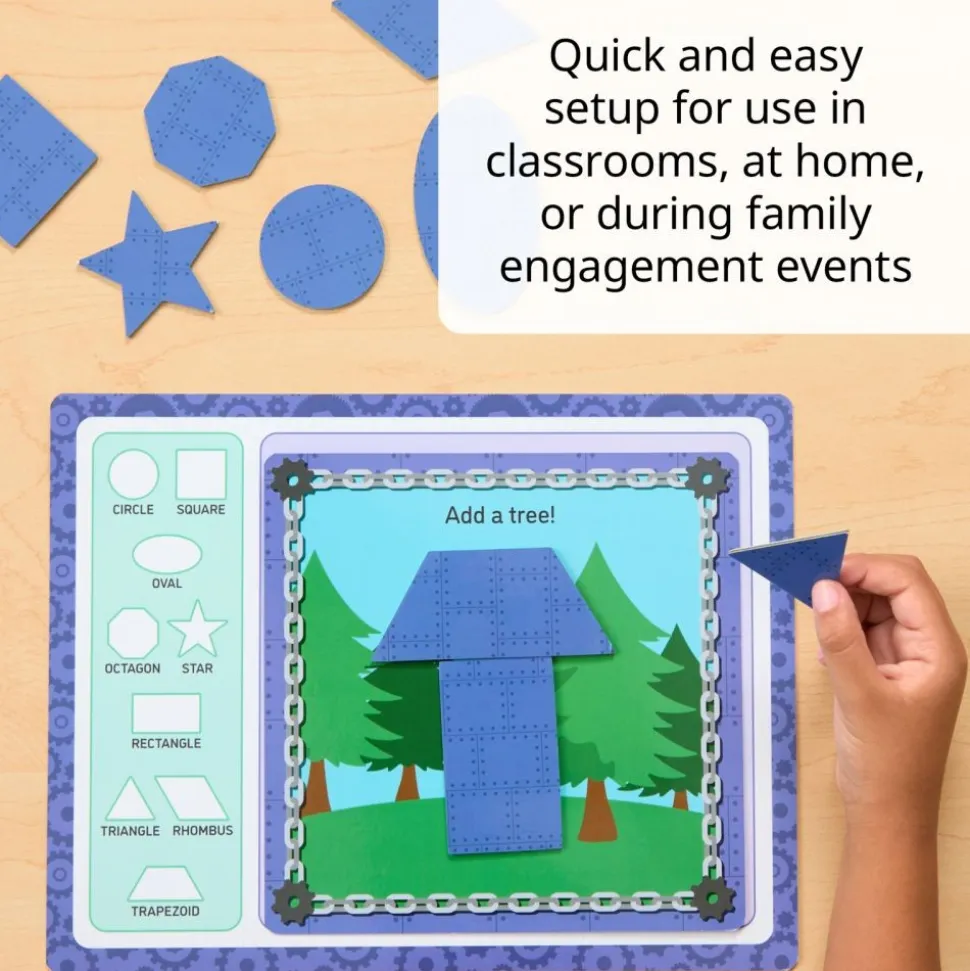 Think. Model. Learn.™ Math Center - PreK-TK - Shapes