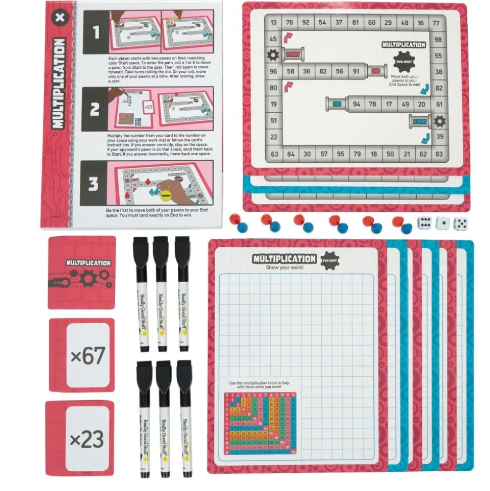 Think. Model. Learn.™ Math Center - Grades 4-5 - Multiplication