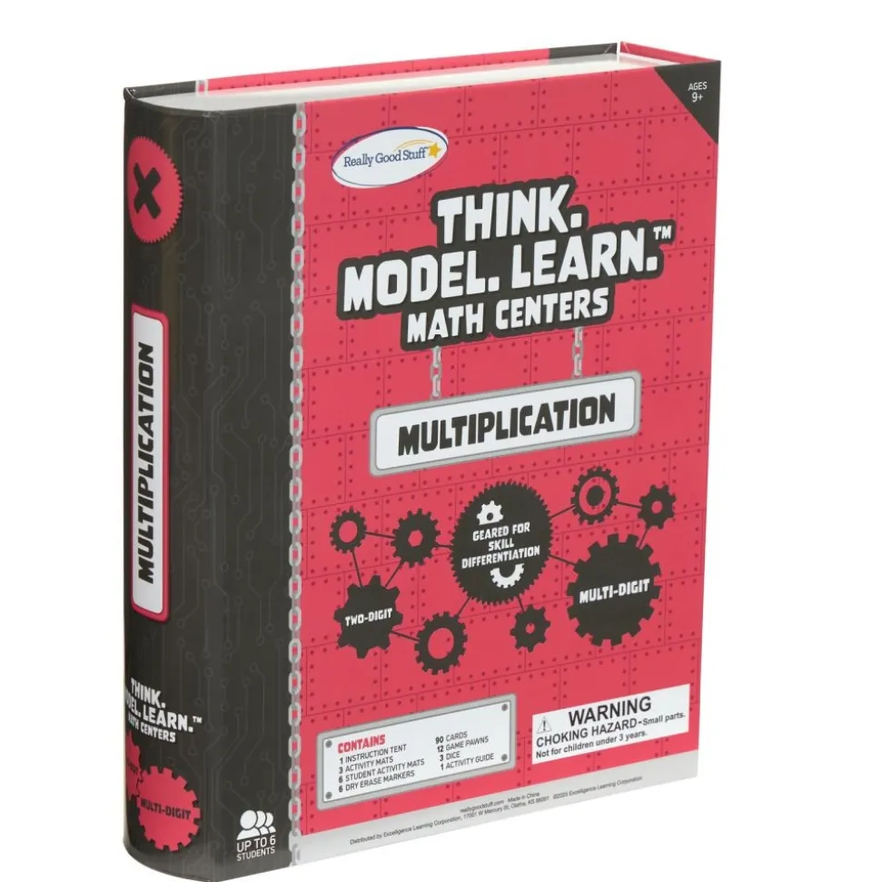 Think. Model. Learn.™ Math Center - Grades 4-5 - Multiplication